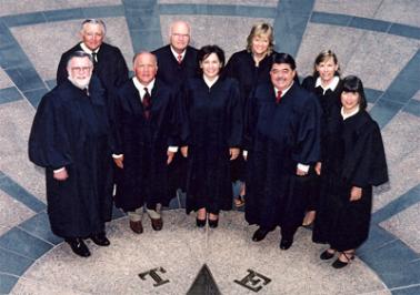 Tex. CCA | Official group photo of Texas Court of Criminal Appeals Justices